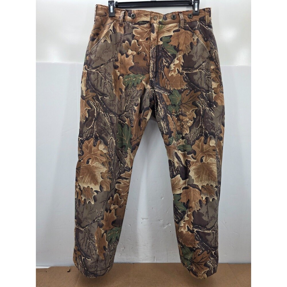 Vtg Cabelas GoreTex Camo Pants Mens  Insulated Hunting USA Made 36 x 30